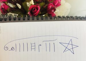 نوشتن دعای شرف الشمس روی کاغذ چگونه است؟