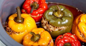 طرز تهیه دلمه فلفل دلمه ای؛ با طعم عالی