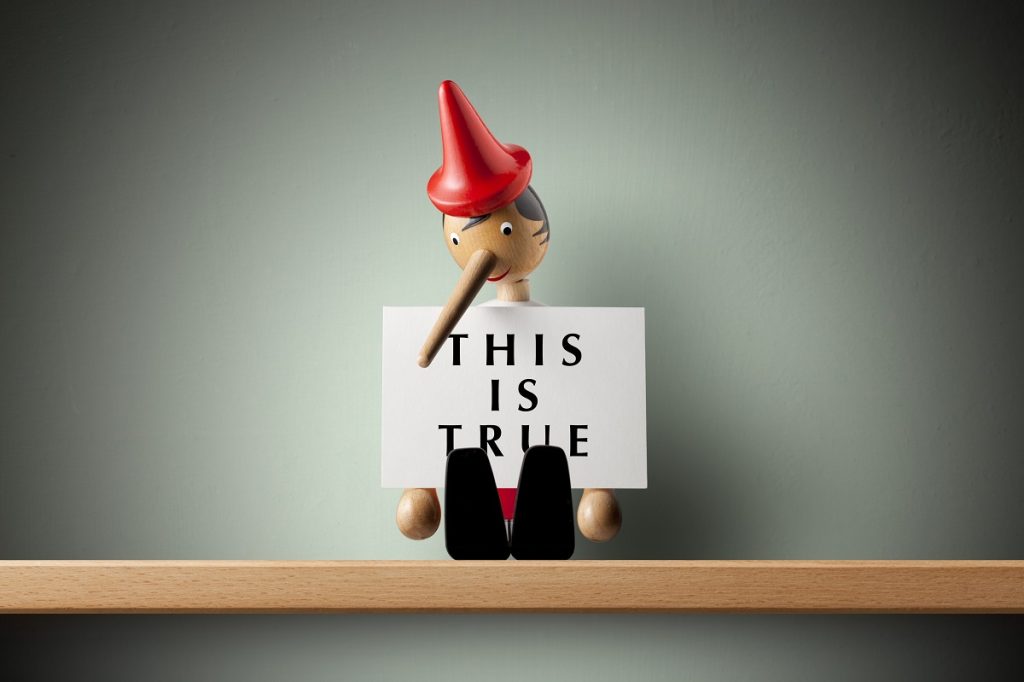 متن در مورد دروغ (زیبا، کوتاه و تاثیرگذار)