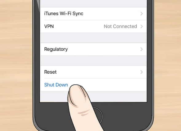 روش خاموش کردن آیفون