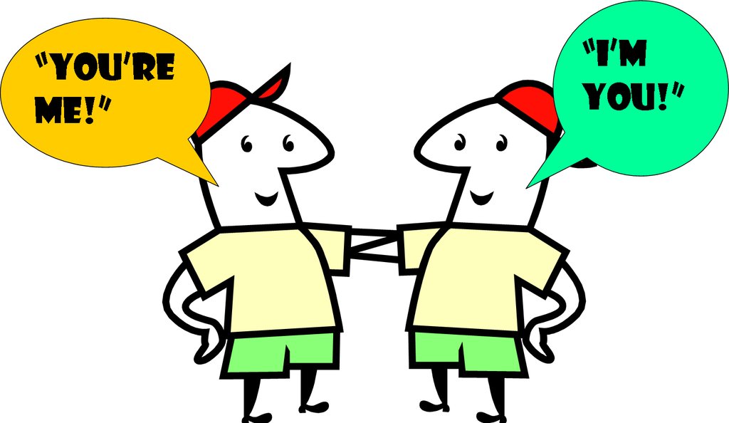 عکس انگلیسی روز دوقلوها مبارک