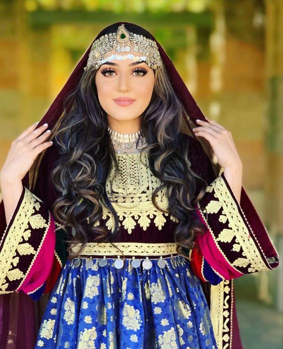 مدل عروس افغان