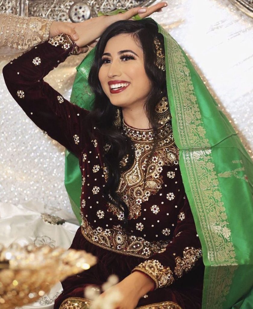 مدل آرایش عروس افغان