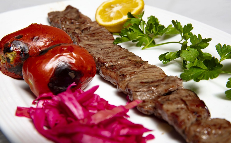 غذای خوشمزه ایرانی برای شام : کباب برگ