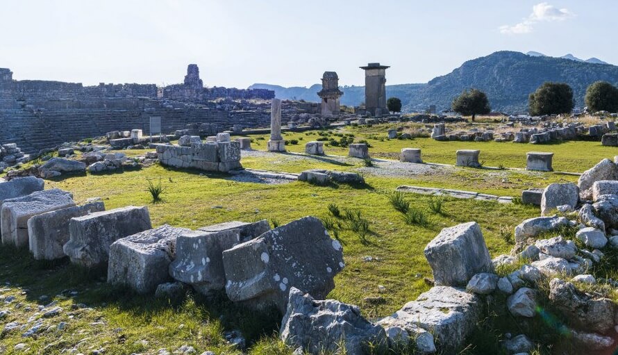 شهر تاریخی زانتوس (Xanthos Ancient City)