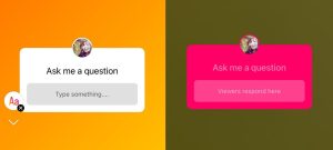 چگونه کوئسشن باکس استوری اینستاگرام را رنگی کنیم؟