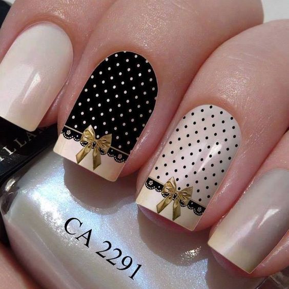 طراحی ناخن محرمی شیک و دخترانه