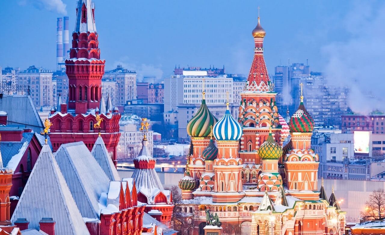 جاذبه های گردشگری مسکو روسیه