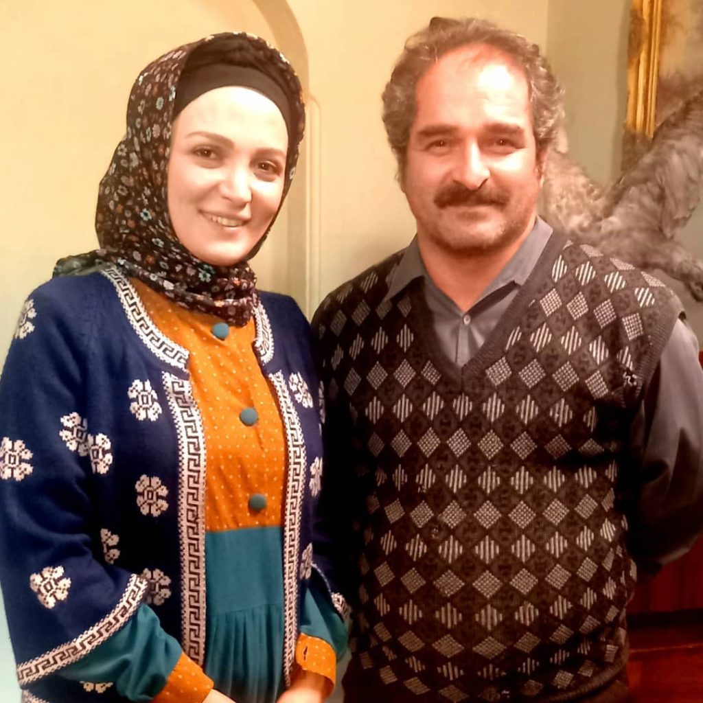 عکس محبوبه اسدی در سریال کلبه ای در مه