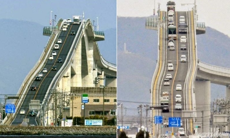 پل اشیما اوهاشی در ژاپن