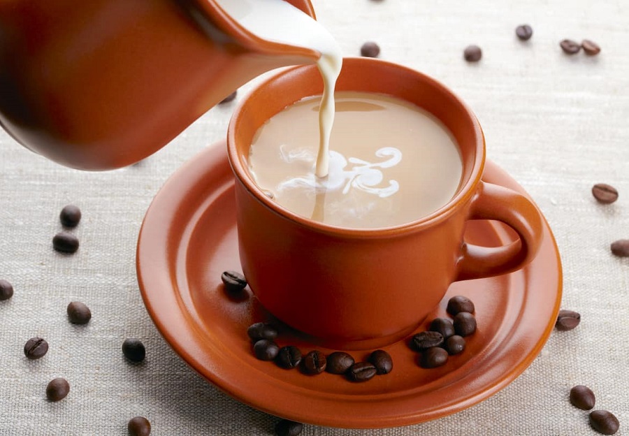 شیر قهوه با موکاپات