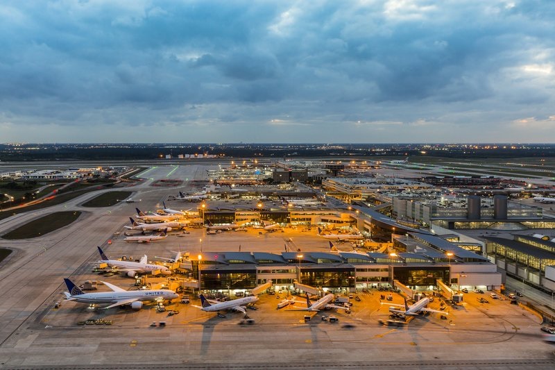 فرودگاه بین قاره ای جورج بوش (IAH) – 40.5 کیلومتر مربع
