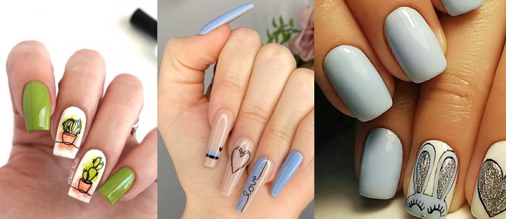 مدل ناخن فانتزی دخترانه؛ شیک و جدید برای طراحی با لاک و کاشت