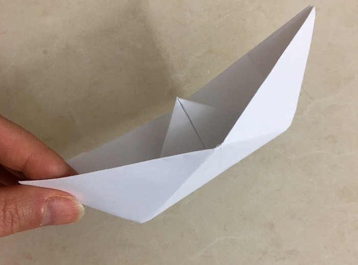 آموزش ساخت قایق کاغذی