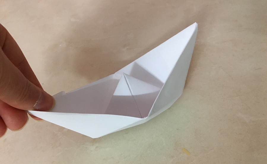 آموزش ساخت قایق کاغذی