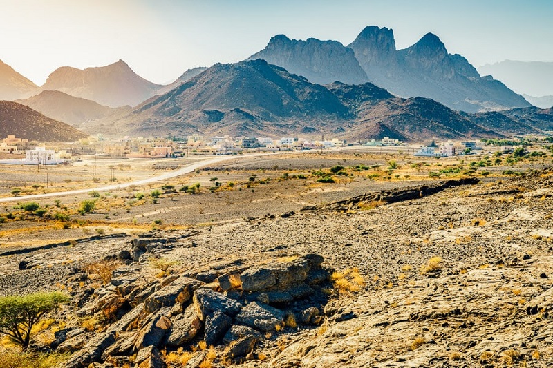 جاذبه های گردشگری عمان: جبل شمس