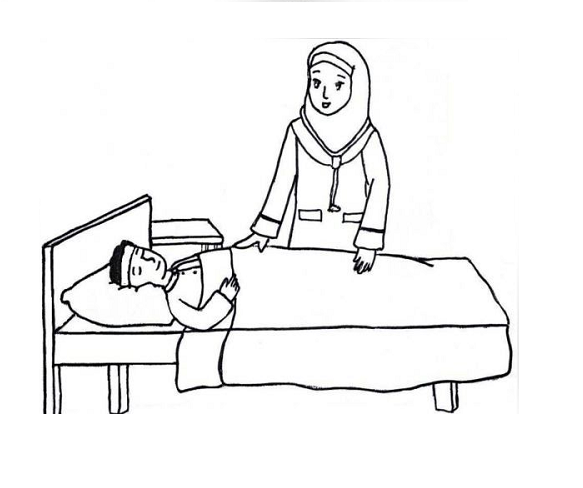 نقاشی روز پرستار و ولادت حضرت زینب