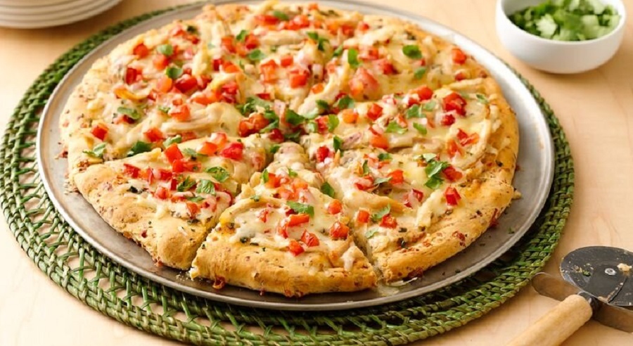 ترکیبات انواع پیتزا: پیتزا مرغ و قارچ
