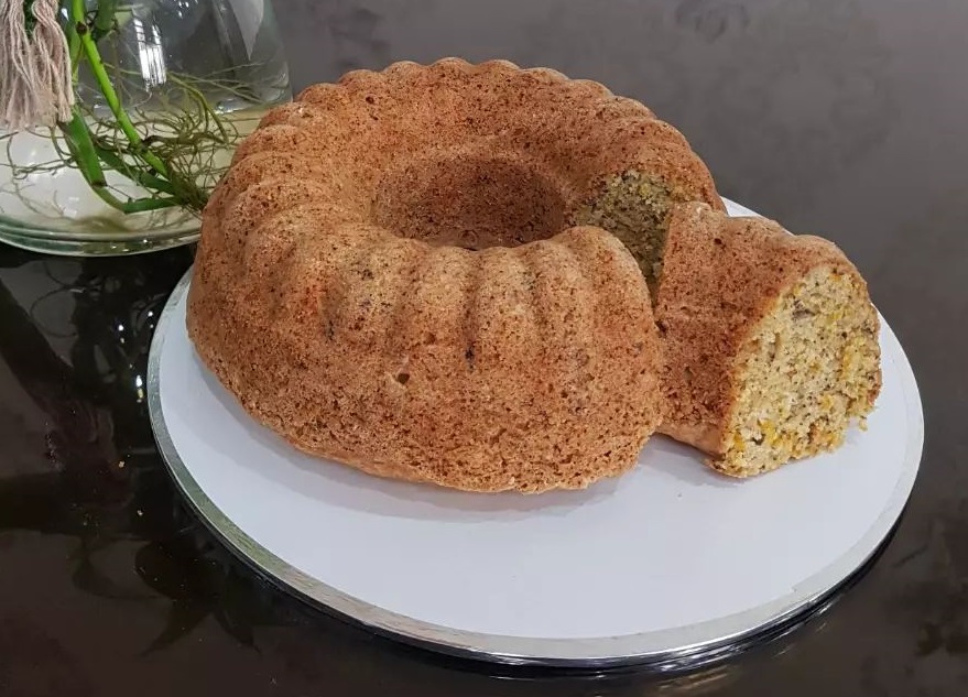 دستور کیک ساده برای مهمانی : کیک نسکافه ای