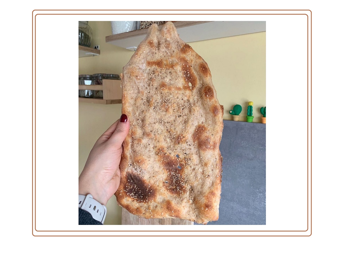 طرز تهیه نان سنگک خانگی ترد و خوشمزه + نکات طلایی