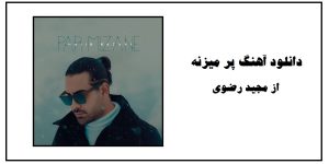 دانلود آهنگ پر میزنه مجید رضوی + ریمیکس و متن