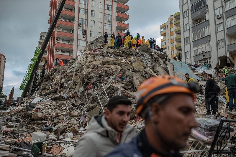 تصاویر زلزله ترکیه (2)