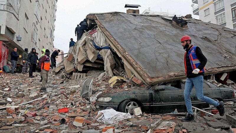 عکس های زلزله ترکیه
