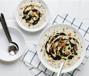 طرز تهیه آش دوغ نذری برای 100 نفر + مقدار دقیق مواد آن