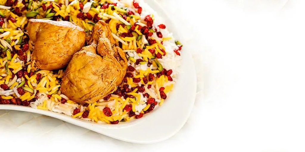 طرز تهیه مرغ نذری برای 50 نفر ساده و آسان (طرز تهیه زرشک پلو نذری)