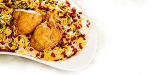 طرز تهیه مرغ نذری برای 50 نفر ساده و آسان (طرز تهیه زرشک پلو نذری)