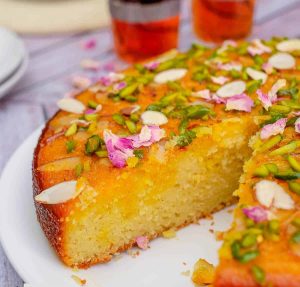 طرز تهیه کیک باقلوا برای 10 نفر