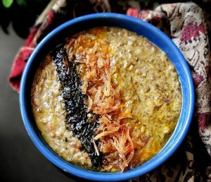 طرز تهیه آش شله قلمکار برای 6 نفر