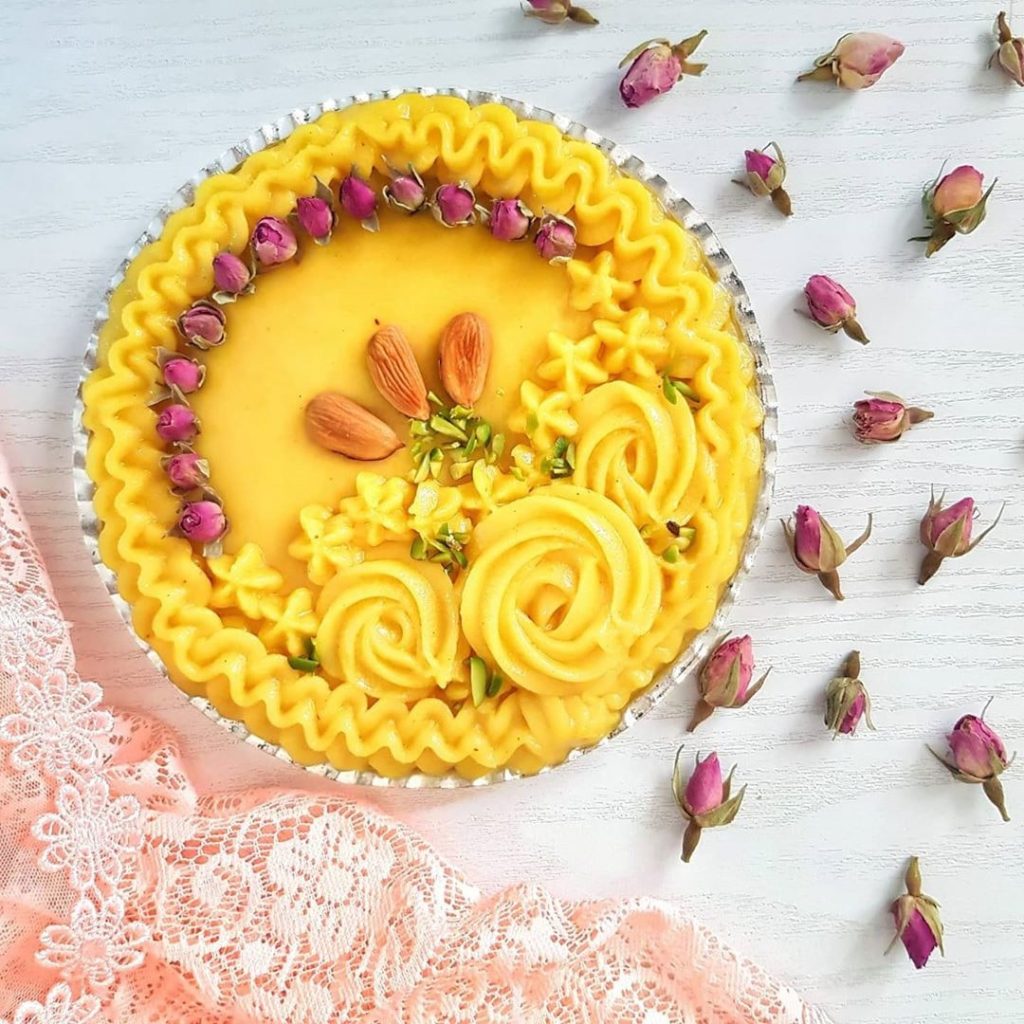 طرز تهیه حلوا زعفرانی برای 200 نفر (نکات دستوری مهم برای تهیه)