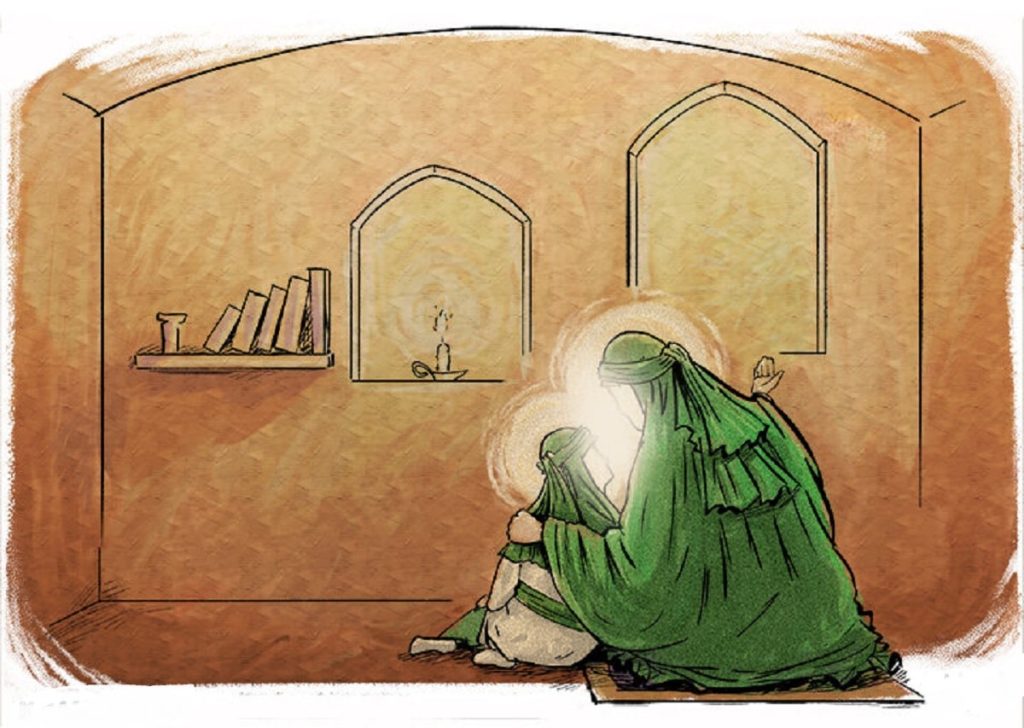 کاردستی ایام فاطمیه