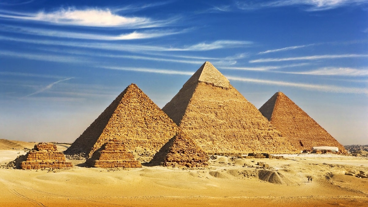 اهرام مصر چگونه ساخته شد