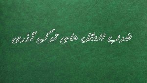 30 ضرب المثل ترکی آذری با معنی