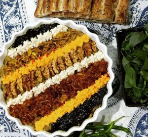 طرز تهیه حلیم بادمجان برای 20 نفر