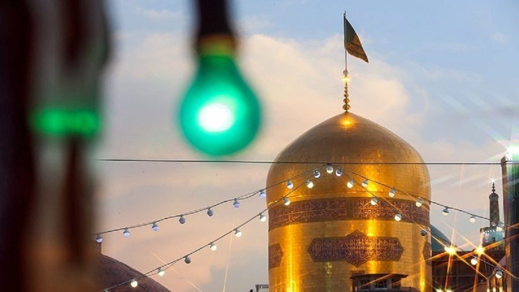 نذر هشت شیشه گلاب امام رضا