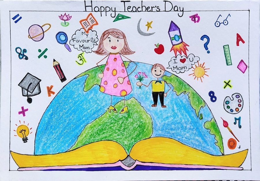 نقاشی روز معلم