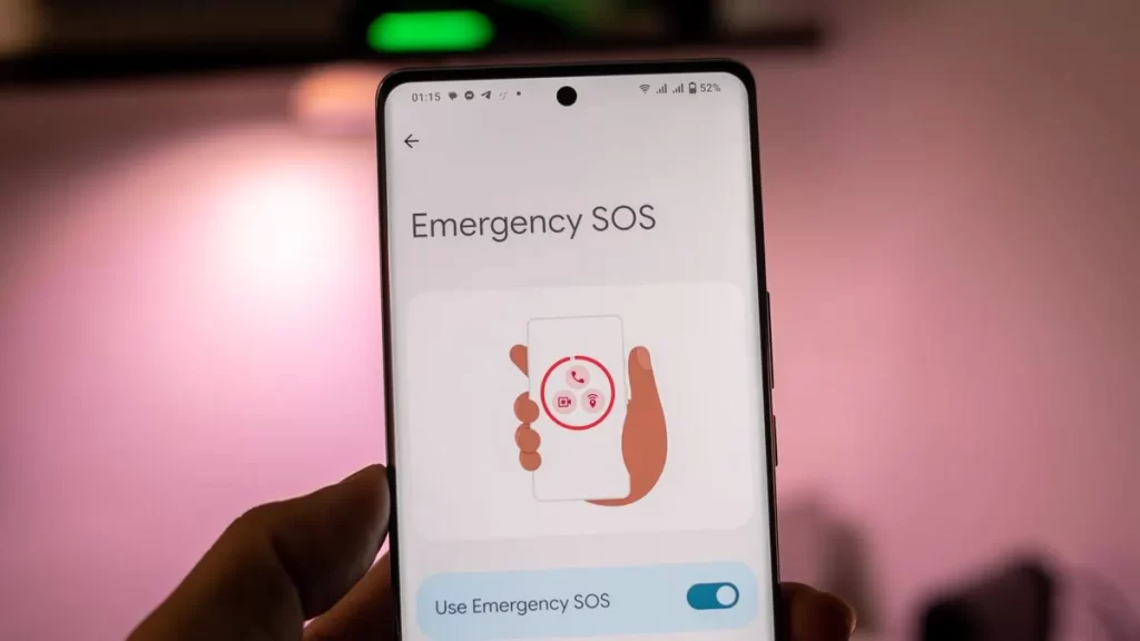 حالت اضطراری Emergency SOS گوشی شیائومی