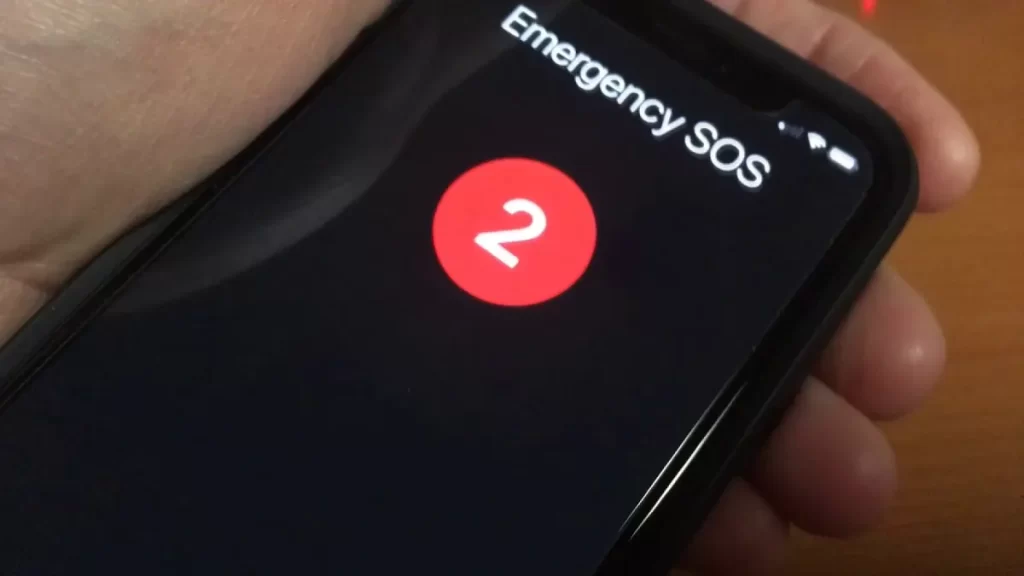 حالت اضطراری Emergency SOS